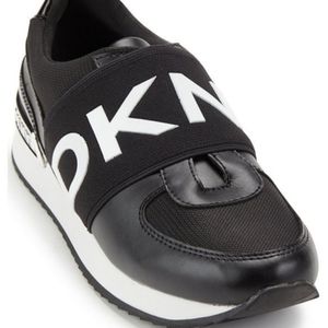 DKNY, the Marli Logo Slip-On Platform Sneakers